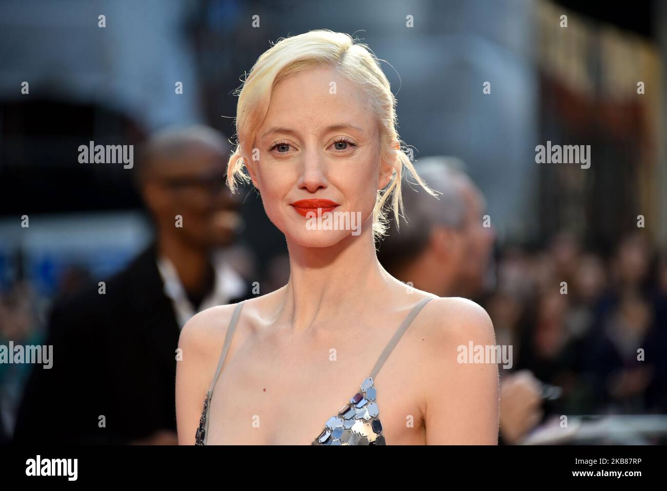 Andrea Riseborough attends The Irishman International Premiere and