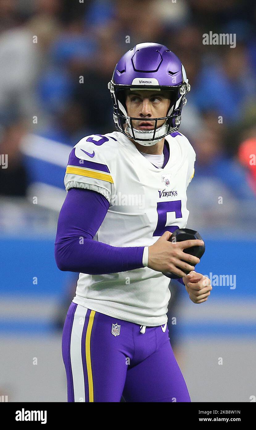 Minnesota vikings kicker dan bailey hi-res stock photography and