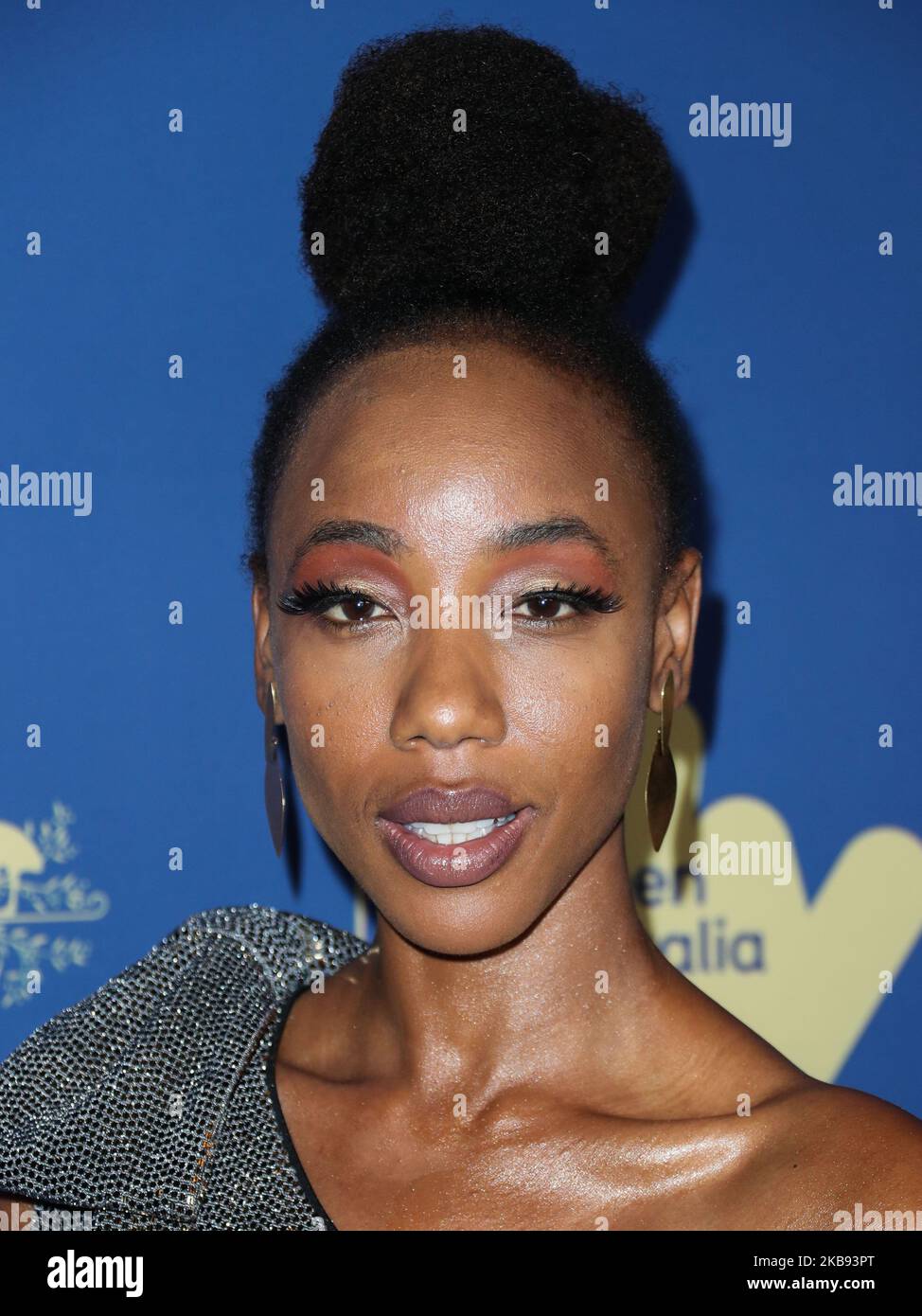 CENTURY CITY, LOS ANGELES, CALIFORNIA, USA - OCTOBER 23: Actress Charmaine Bingwa arrives at the 2019 Australians In Film Awards held at the InterContinental Los Angeles Century City on October 23, 2019 in Century City, Los Angeles, California, United States. (Photo by Xavier Collin/Image Press Agency/NurPhoto) Stock Photo