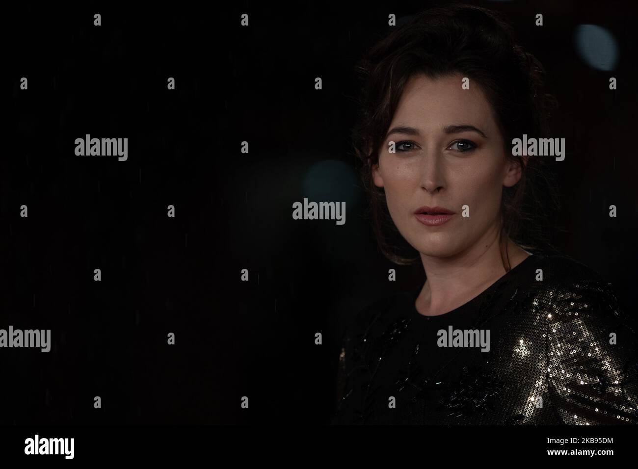 Sam Quartin attends the red carpet the movie ''Run With the Hunted