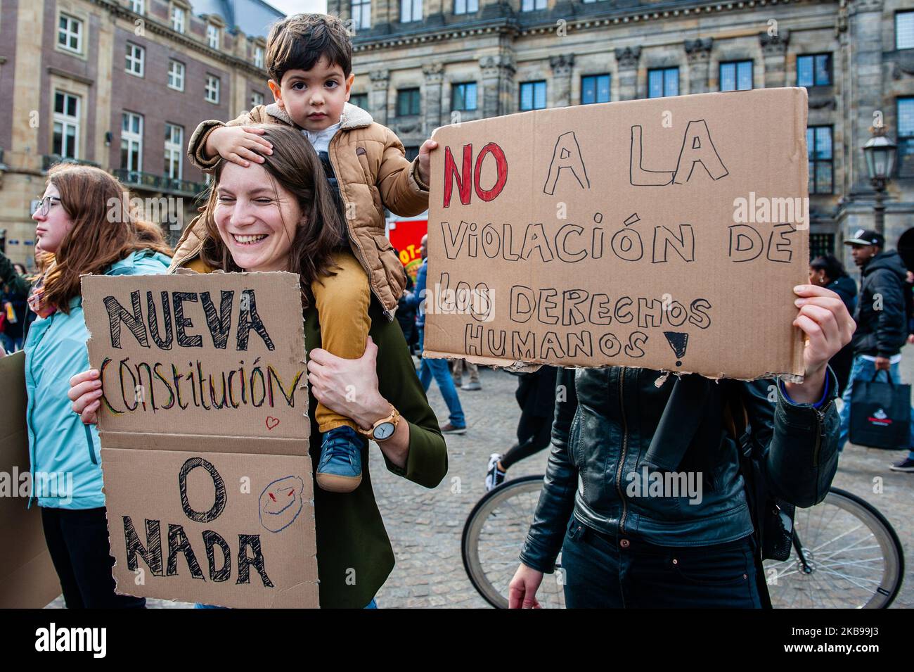 October 26th, Amsterdam. The Chilean community living in The