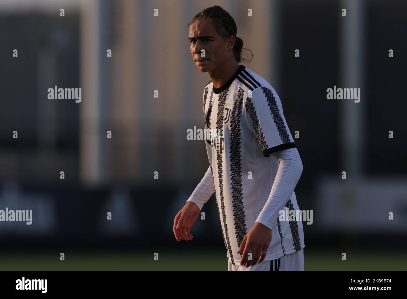 Turin, Italy, 2nd November 2022. Kenan Yildiz of Juventus looks on