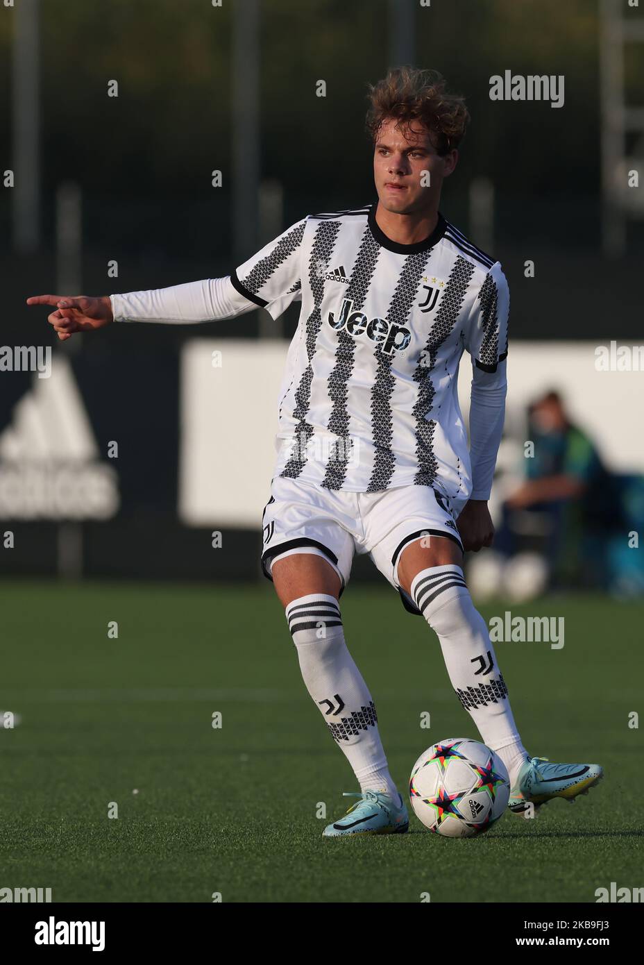 Turin, Italy, 27th November 2022. Nicolo Cudrig of Juventus during the Serie  C match at Allianz Stadium, Turin. Picture credit should read: Jonathan  Moscrop / Sportimage Stock Photo - Alamy