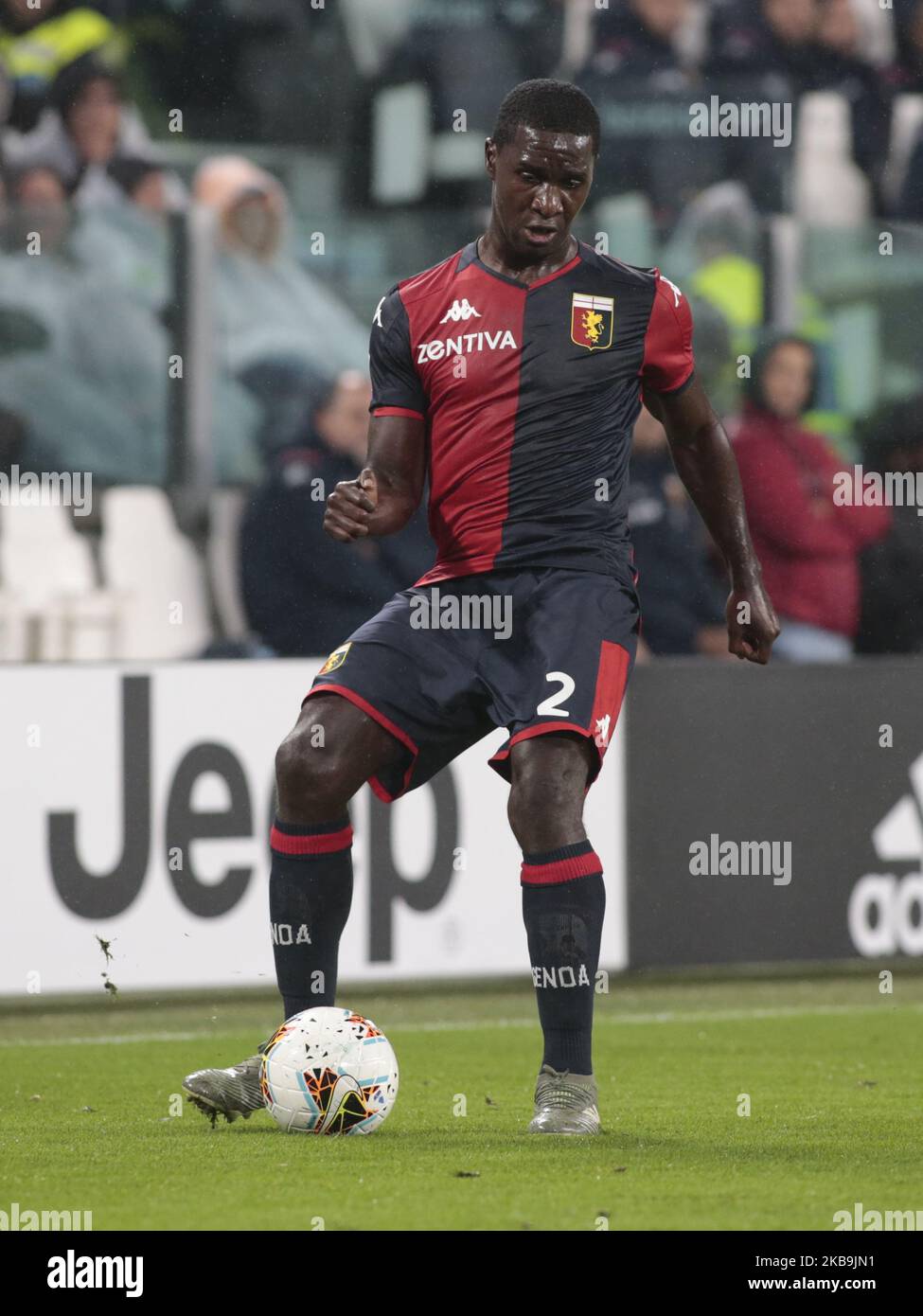 Cristián Zapata during the Serie A football match between Juventus FC and Genoa CFC at Allianz Stadium on October 30, 2019 in Turin, Italy. (Photo by Loris Roselli). Stock Photo