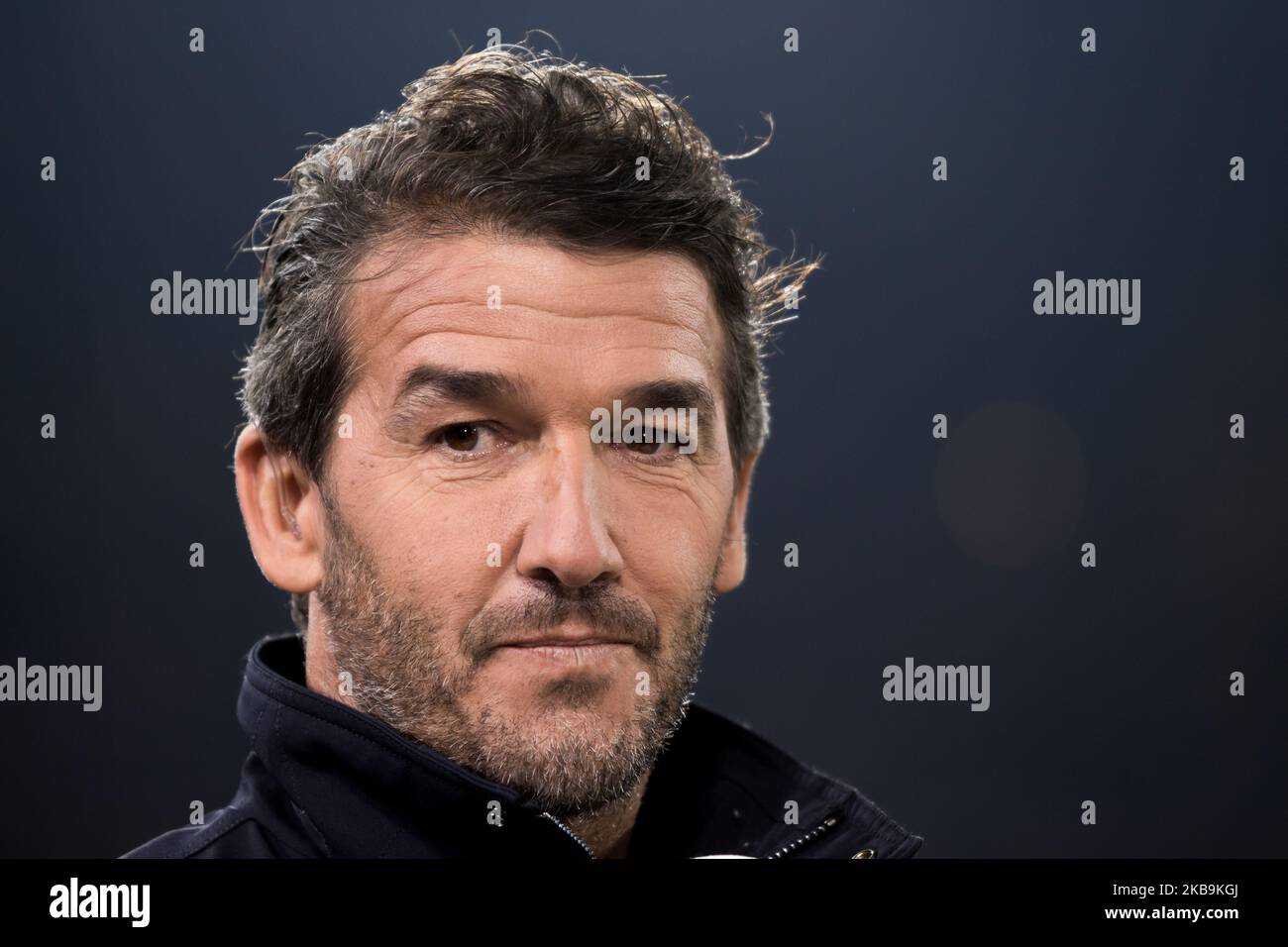 TV-Expert, Karl-Heinz Riedle, prior to the DFB Cup second round match between Borussia Dortmund and Borussia Mönchengladbach at the Signal Iduna Park on October 30, 2019 in Dortmund, Germany. (Photo by Peter Niedung/NurPhoto) Stock Photo