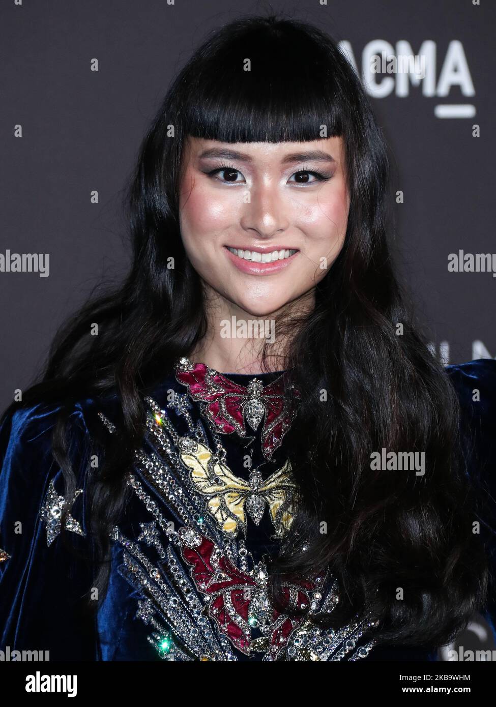 LOS ANGELES, CALIFORNIA, USA - NOVEMBER 02: Asia Chow arrives at the