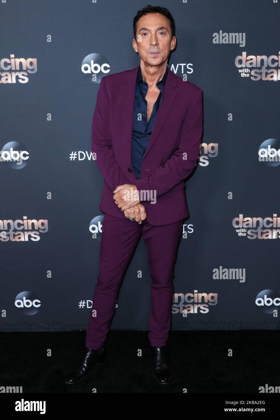 LOS ANGELES, CALIFORNIA, USA - NOVEMBER 03: Bruno Tonioli arrives at ABC's 'Dancing With The Stars' Season 28 Top Six Finalists Party held at Dominique Ansel at The Grove on November 4, 2019 in Los Angeles, California, United States. (Photo by Xavier Collin/Image Press Agency/NurPhoto) Stock Photo