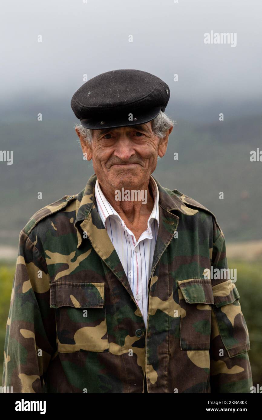 An Armenian man walks on the steets of historical town of Askeran in Nagorno Karabach (self proclaimed Republic of Artsakh) on October 10, 2019. The Republic is a subject of dispute between Azerbaijan and Armenians, it historically is occupied by Armenians but was included into Azerbaijan after the collapse of Soviet Union. Artsakh is today a de facto independent state but it is not recognised by any other party. (Photo by Dominika Zarzycka/NurPhoto) Stock Photo