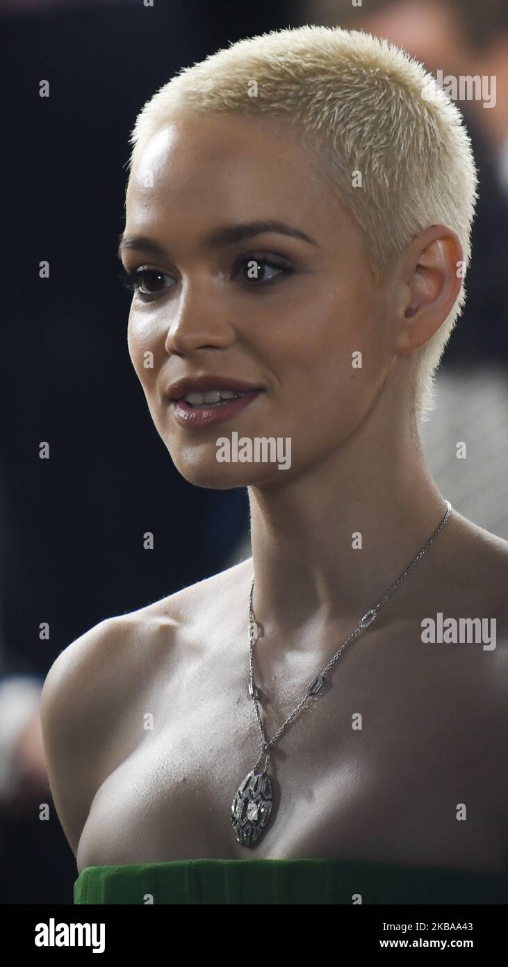 Emilia Schule, a German actress, arrives for the 21st GQ Men of the