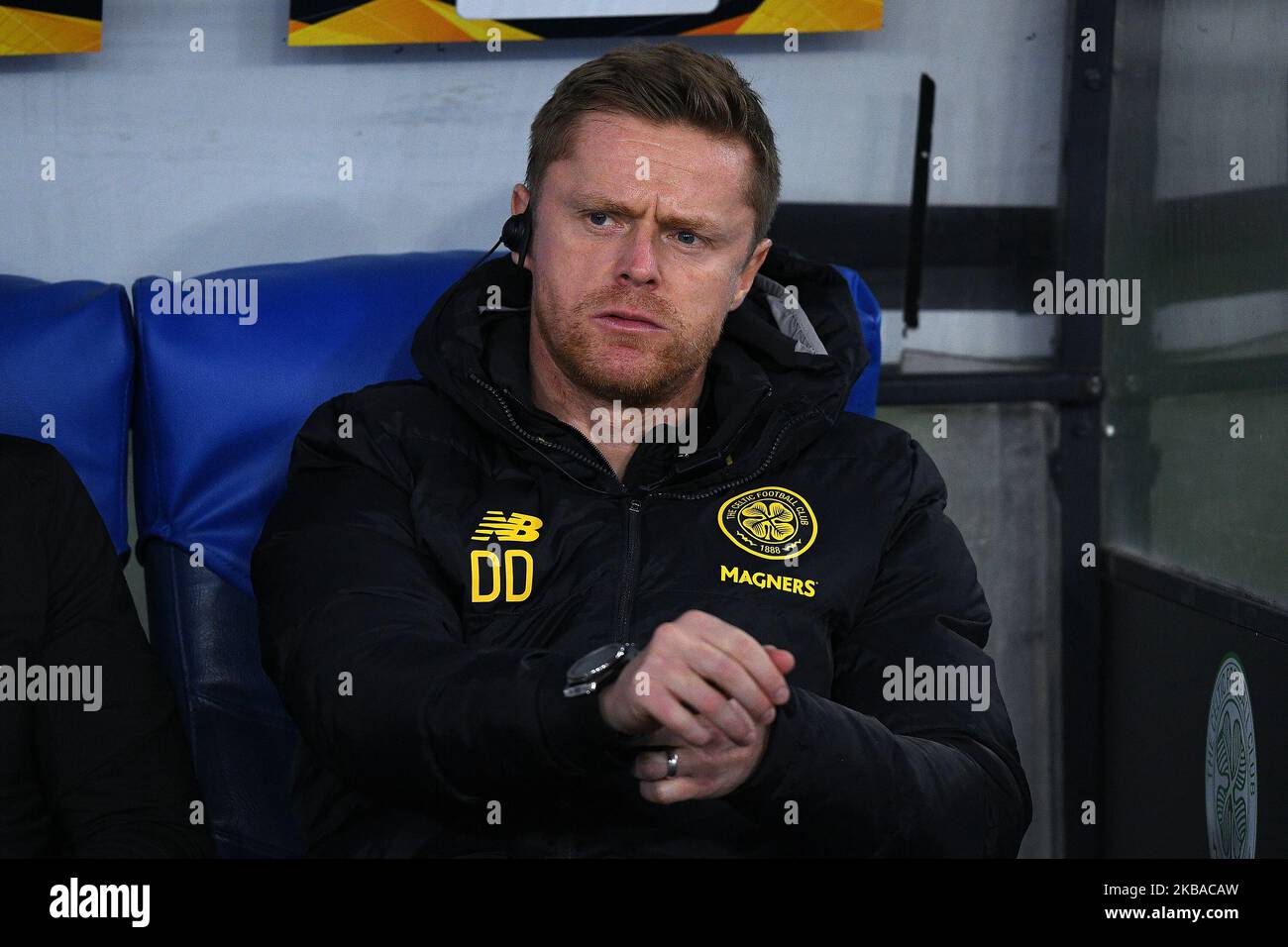 Damien Duff of Celtic during the UEFA Europa League group stage match ...