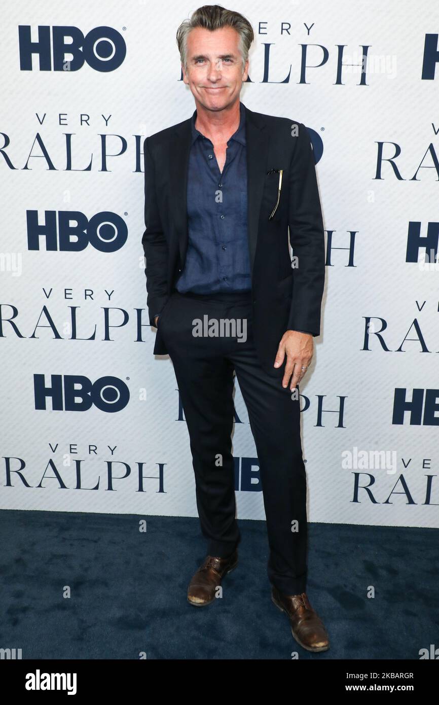 BEVERLY HILLS, LOS ANGELES, CALIFORNIA, USA - NOVEMBER 11: John Pearson arrives at the Los Angeles Premiere Of HBO Documentary Films' 'Very Ralph' held at The Paley Center for Media on November 11, 2019 in Beverly Hills, Los Angeles, California, United States. (Photo by Image Press Agency/NurPhoto) Stock Photo