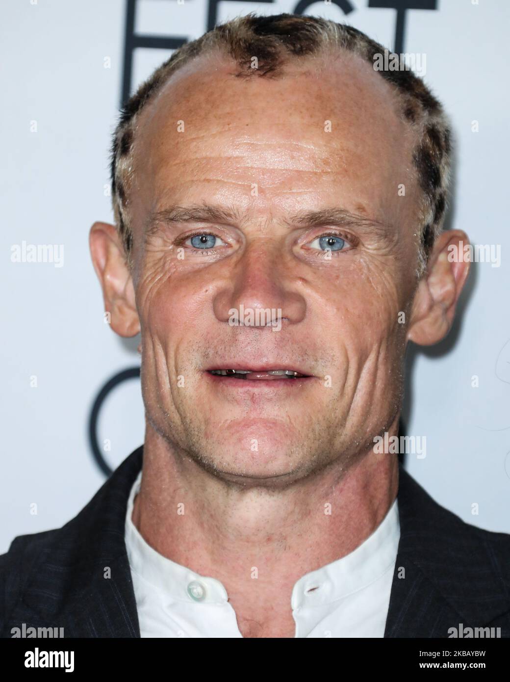 HOLLYWOOD, LOS ANGELES, CALIFORNIA, USA - NOVEMBER 14: Flea arrives at the AFI FEST 2019 - Opening Night Gala - Premiere Of Universal Pictures' 'Queen And Slim' held at the TCL Chinese Theatre IMAX on November 14, 2019 in Hollywood, Los Angeles, California, United States. (Photo by Xavier Collin/Image Press Agency/NurPhoto) Stock Photo