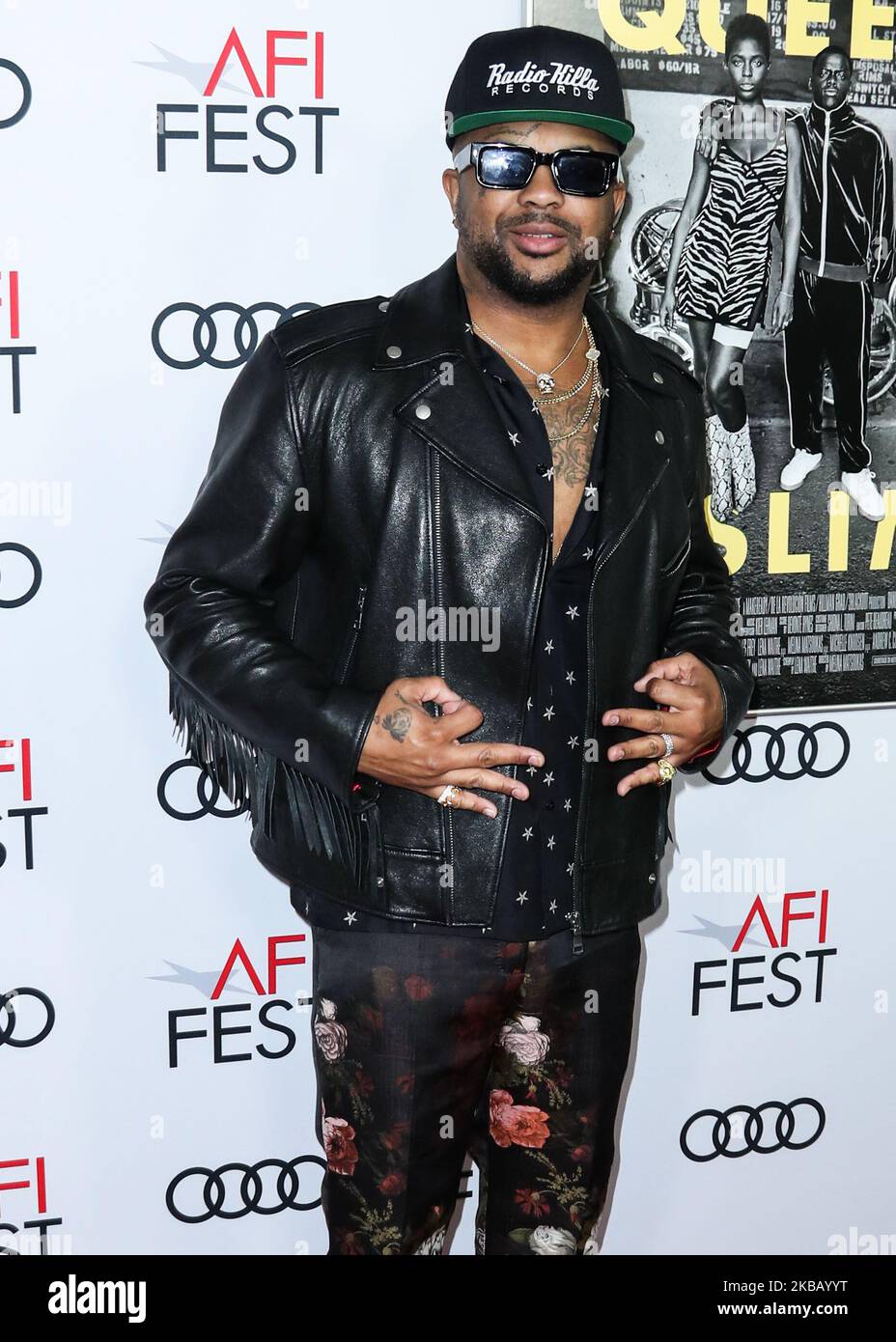 HOLLYWOOD, LOS ANGELES, CALIFORNIA, USA - NOVEMBER 14: The-Dream arrives at the AFI FEST 2019 - Opening Night Gala - Premiere Of Universal Pictures' 'Queen And Slim' held at the TCL Chinese Theatre IMAX on November 14, 2019 in Hollywood, Los Angeles, California, United States. (Photo by Xavier Collin/Image Press Agency/NurPhoto) Stock Photo