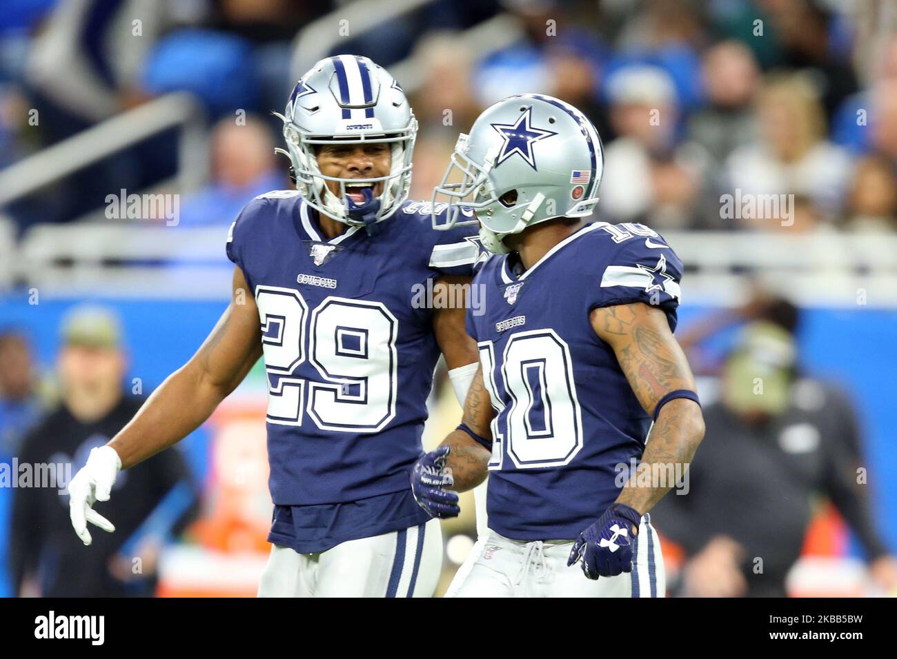 Dallas Cowboys cornerback C.J. Goodwin (29) is seen after an NFL