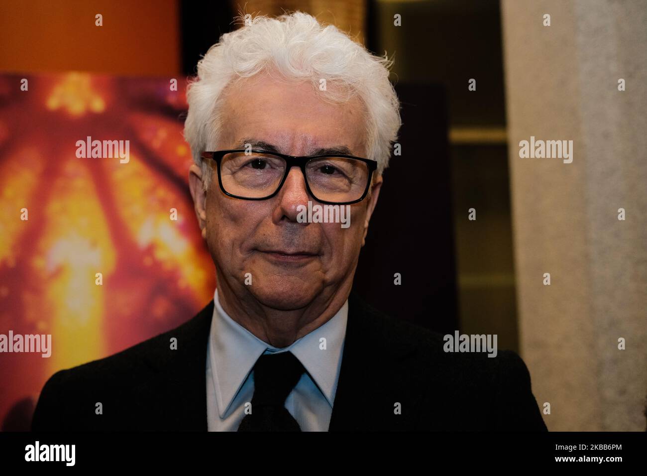 Ken Follett together with the mayor of Madrid, participates in the