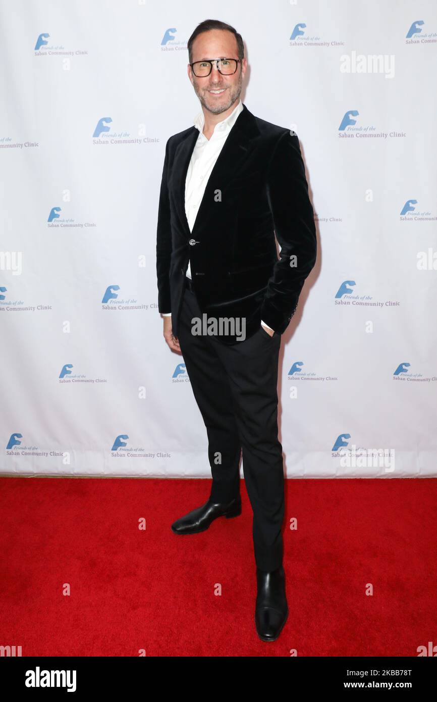 BEVERLY HILLS, LOS ANGELES, CALIFORNIA, USA - NOVEMBER 18: Richard Weitz arrives at the Saban Community Clinic's 43rd Annual Dinner Gala held at The Beverly Hilton Hotel on November 18, 2019 in Beverly Hills, Los Angeles, California, United States. (Photo by Image Press Agency/NurPhoto) Stock Photo