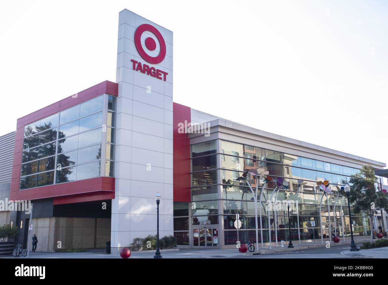 A Target logo is seen at a store in Sunnyvale, California, United States on Wednesday, November 20, 2019. Thanksgiving and Christmas holiday shopping season has begun in the U.S. Target Corporation to Webcast 3rd quarter earnings conference call on Wednesday, November 20, 2019. (Photo by Yichuan Cao/NurPhoto) Stock Photo