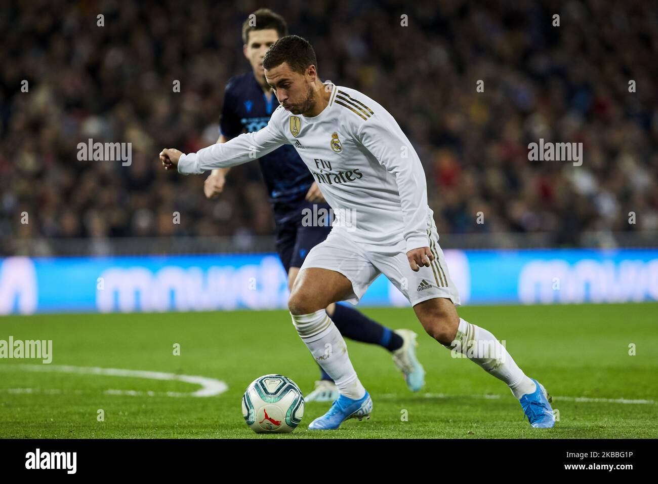 Eden Hazard of Real Madrid during La Liga match between Real Madrid and