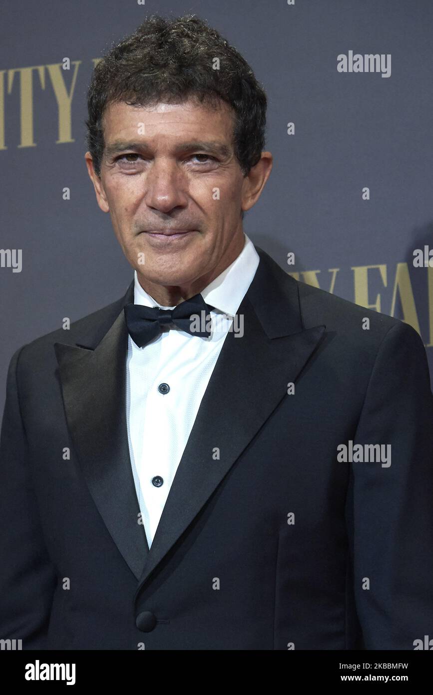 Antonio Banderas attends the Vanity Fair awards 2019 photocall at Royal