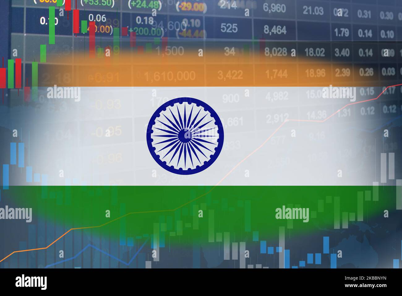 Digital illustration business graph india hi-res stock photography and  images - Alamy