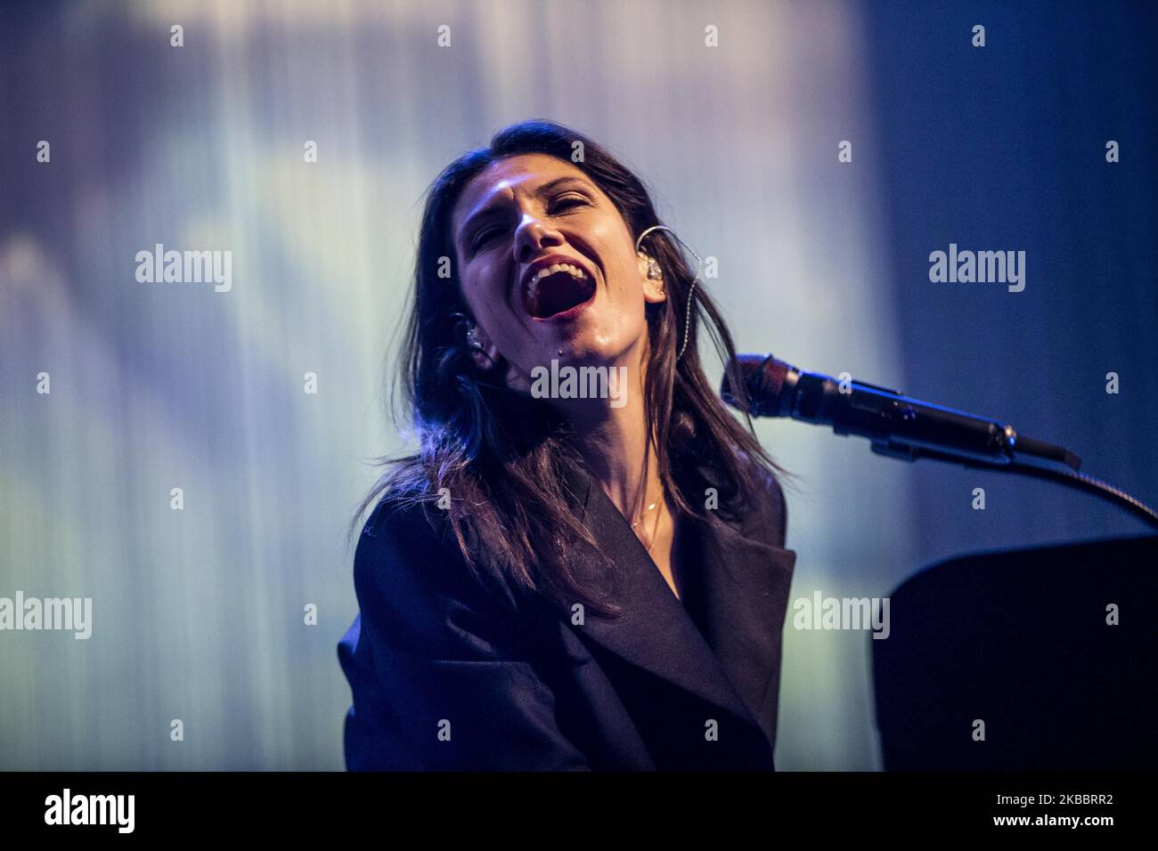 The italian singer and songwriter Elisa performs live at Mediolanum Forum on november 27, 2019 in Assago Milan, Italy. (Photo by Roberto Finizio/NurPhoto) Stock Photo