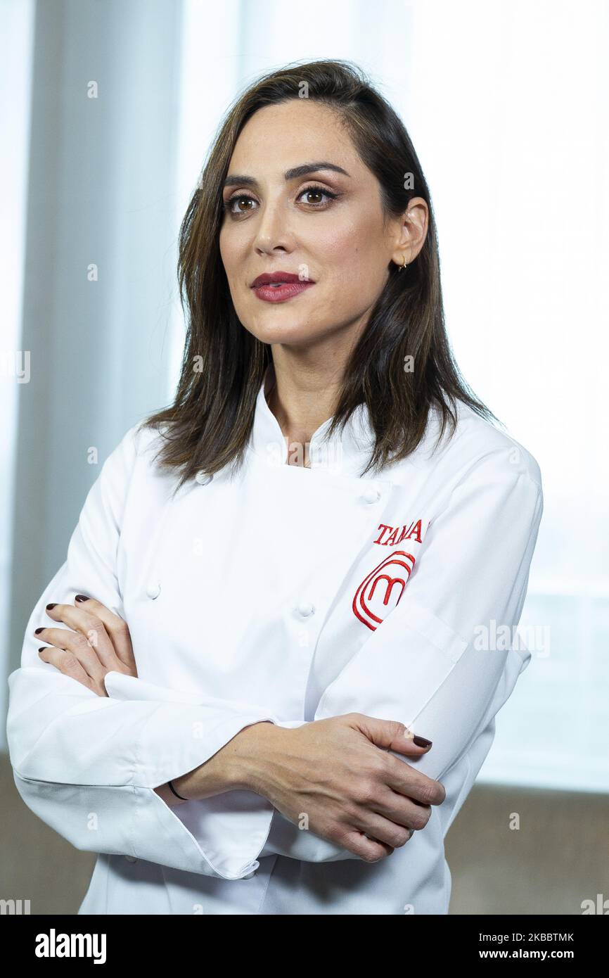 Tamara Falco, the winner of TV&rsquo;s MasterChef Celebrity 2019, poses for a