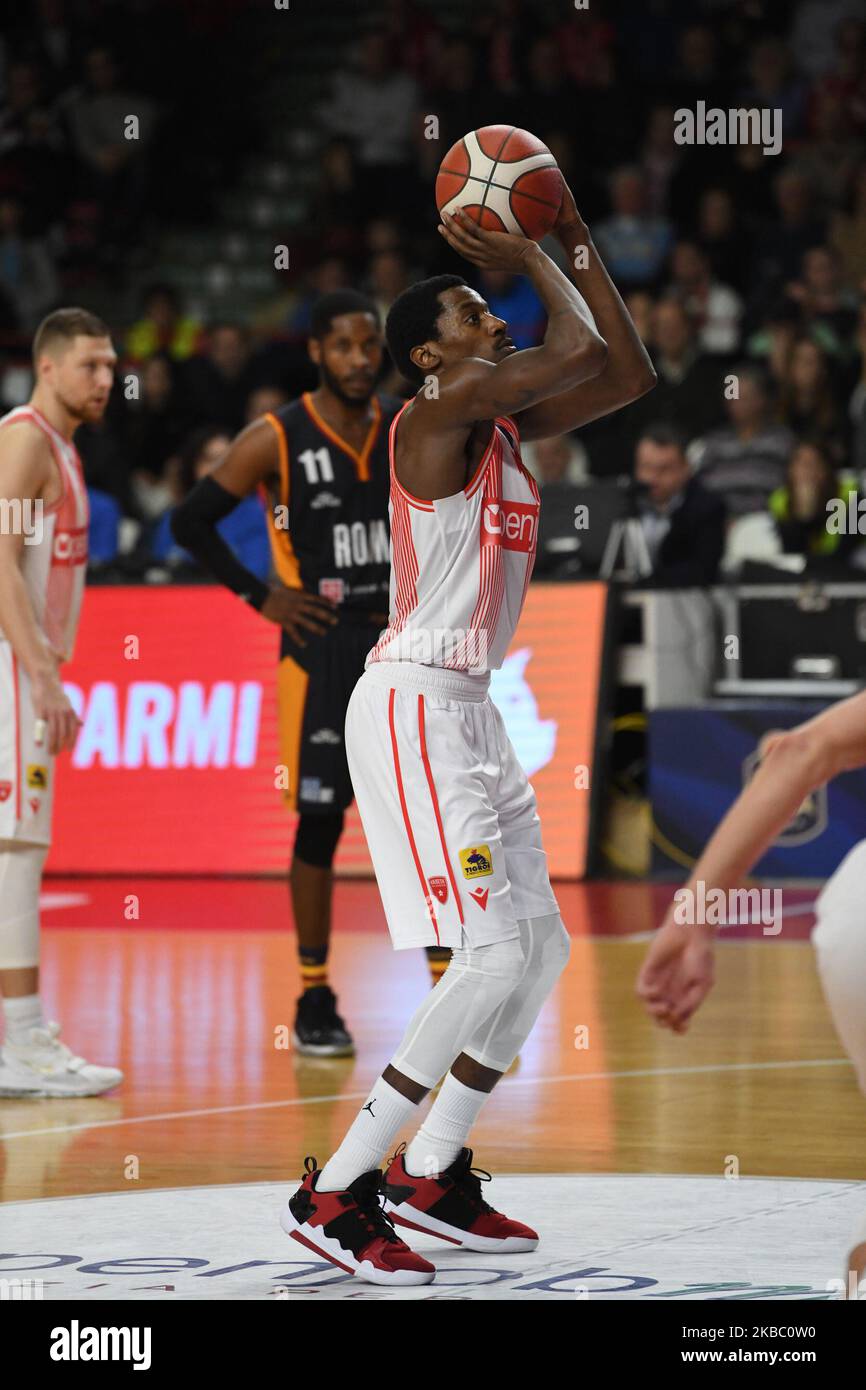 5 Jakovics Ingus of Openjobmetis in action during the Italy Lega