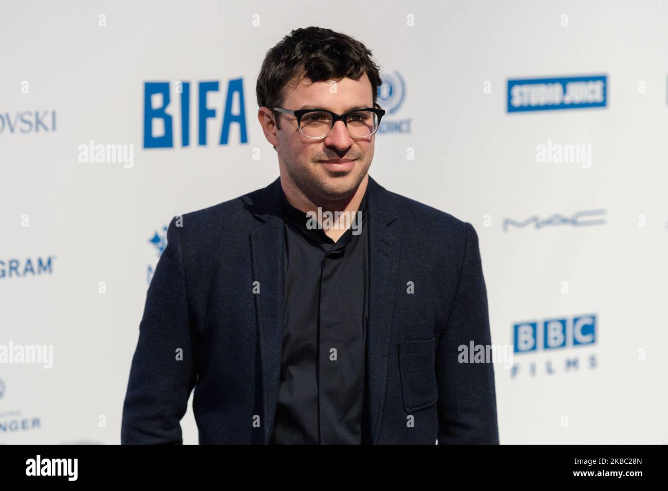 Simon Bird attends the 22nd British Independent Film Awards (BIFAs) at Old Billingsgate on 01 December, 2019 in London, England. (Photo by WIktor Szymanowicz/NurPhoto) Stock Photo