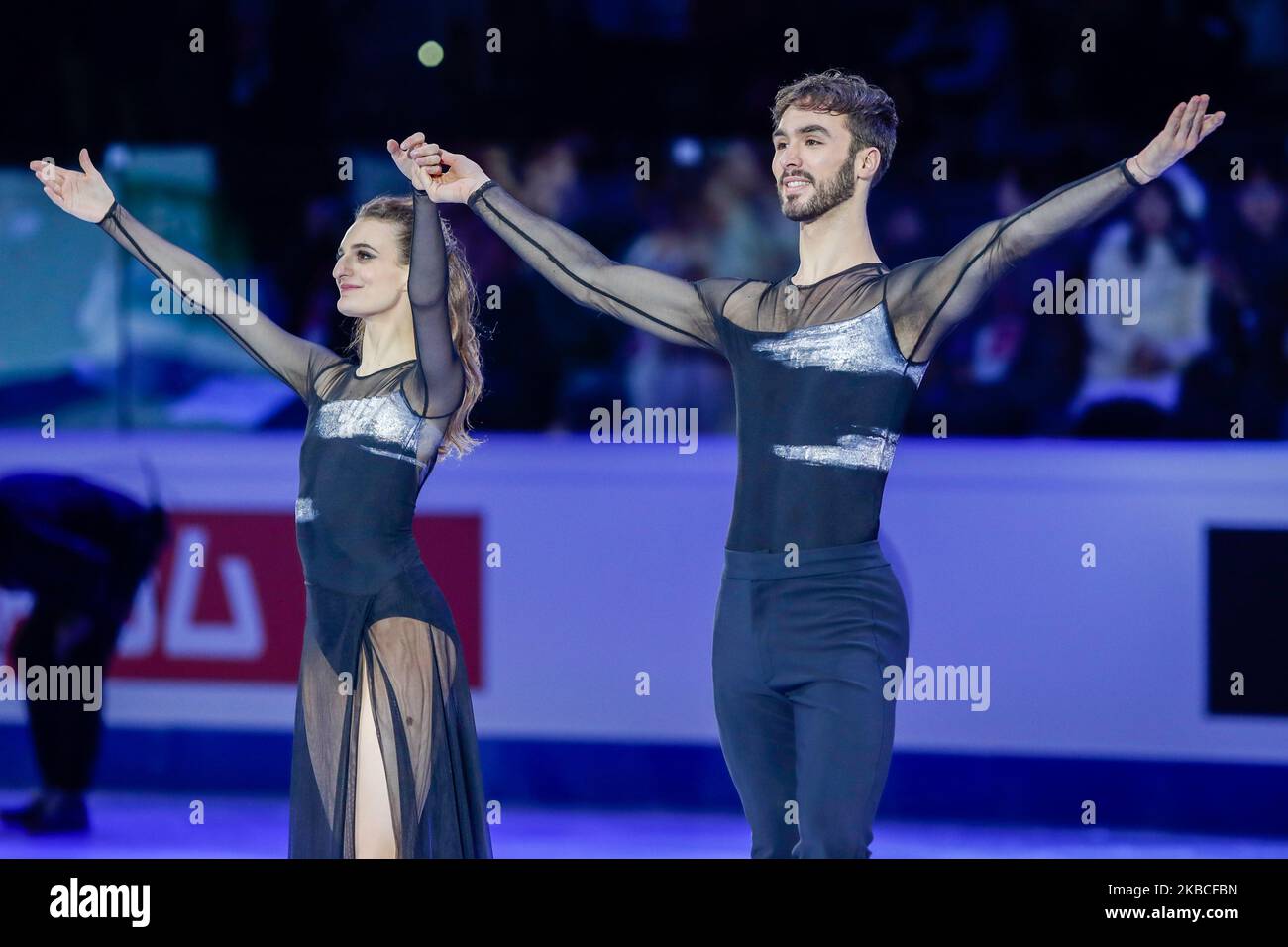 Gabriella papadakis guillaume cizeron hires stock photography and