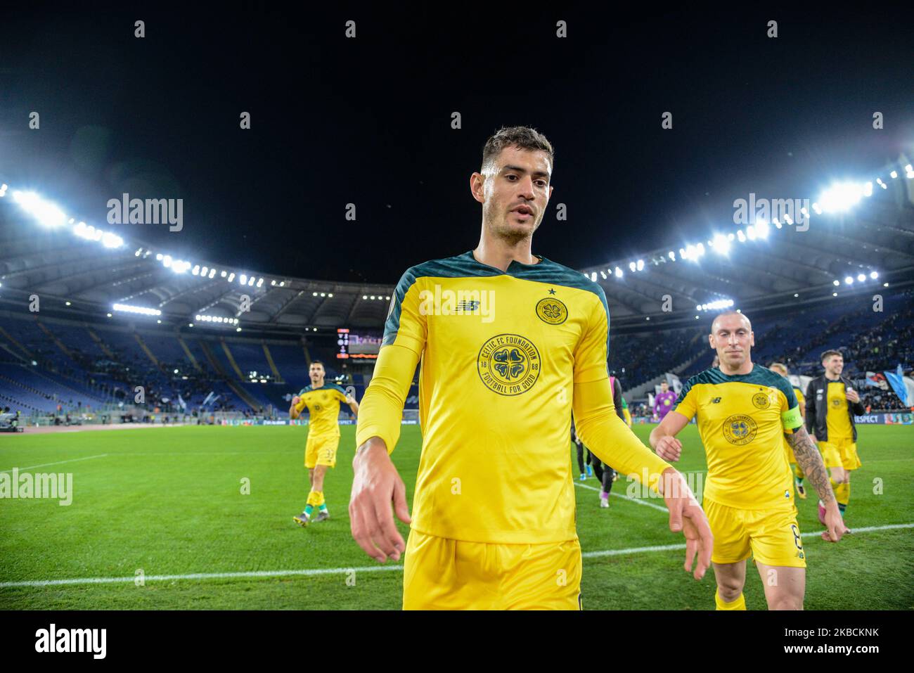 Nir Bitton during the Europe League football match SS Lazio vs Celtic FC at the Olympic Stadium in Rome, on november 07, 2019. (Photo by Silvia Lore/NurPhoto) Stock Photo