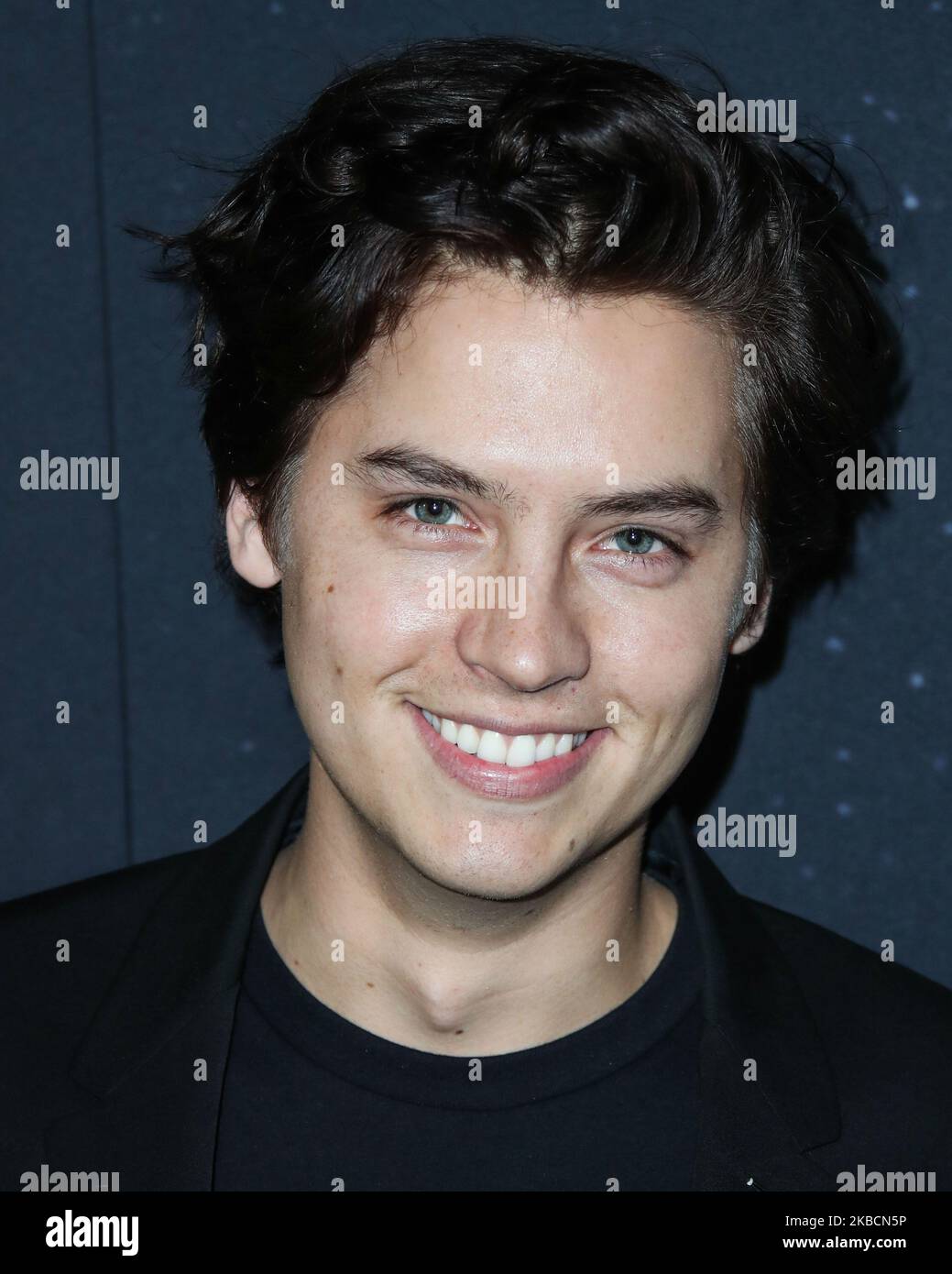 HOLLYWOOD, LOS ANGELES, CALIFORNIA, USA - DECEMBER 11: Actor Cole Sprouse arrives at the Los Angeles Premiere Of A24's 'Uncut Gems' held at the ArcLight Cinerama Dome on December 11, 2019 in Hollywood, Los Angeles, California, United States. (Photo by Xavier Collin/Image Press Agency/NurPhoto) Stock Photo