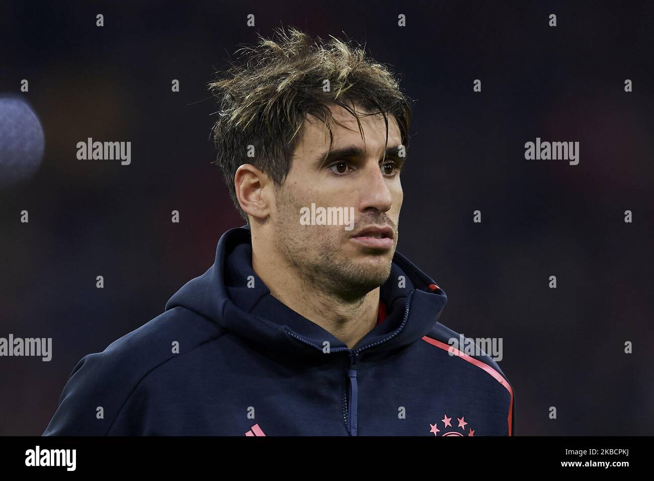 Javi Martinez of Bayern Munich during the UEFA Champions League group B match between Bayern Muenchen and Tottenham Hotspur at Allianz Arena on December 11, 2019 in Munich, Germany. (Photo by Jose Breton/Pics Action/NurPhoto) Stock Photo