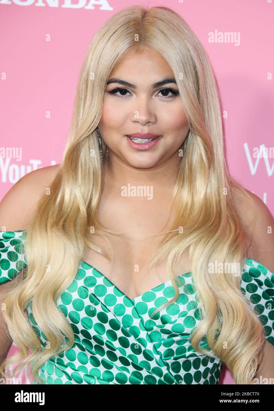 HOLLYWOOD, LOS ANGELES, CALIFORNIA, USA - DECEMBER 12: Singer Hayley Kiyoko arrives at the 2019 Billboard Women In Music Presented By YouTube Music held at the Hollywood Palladium on December 12, 2019 in Hollywood, Los Angeles, California, United States. (Photo by Xavier Collin/Image Press Agency/NurPhoto) Stock Photo