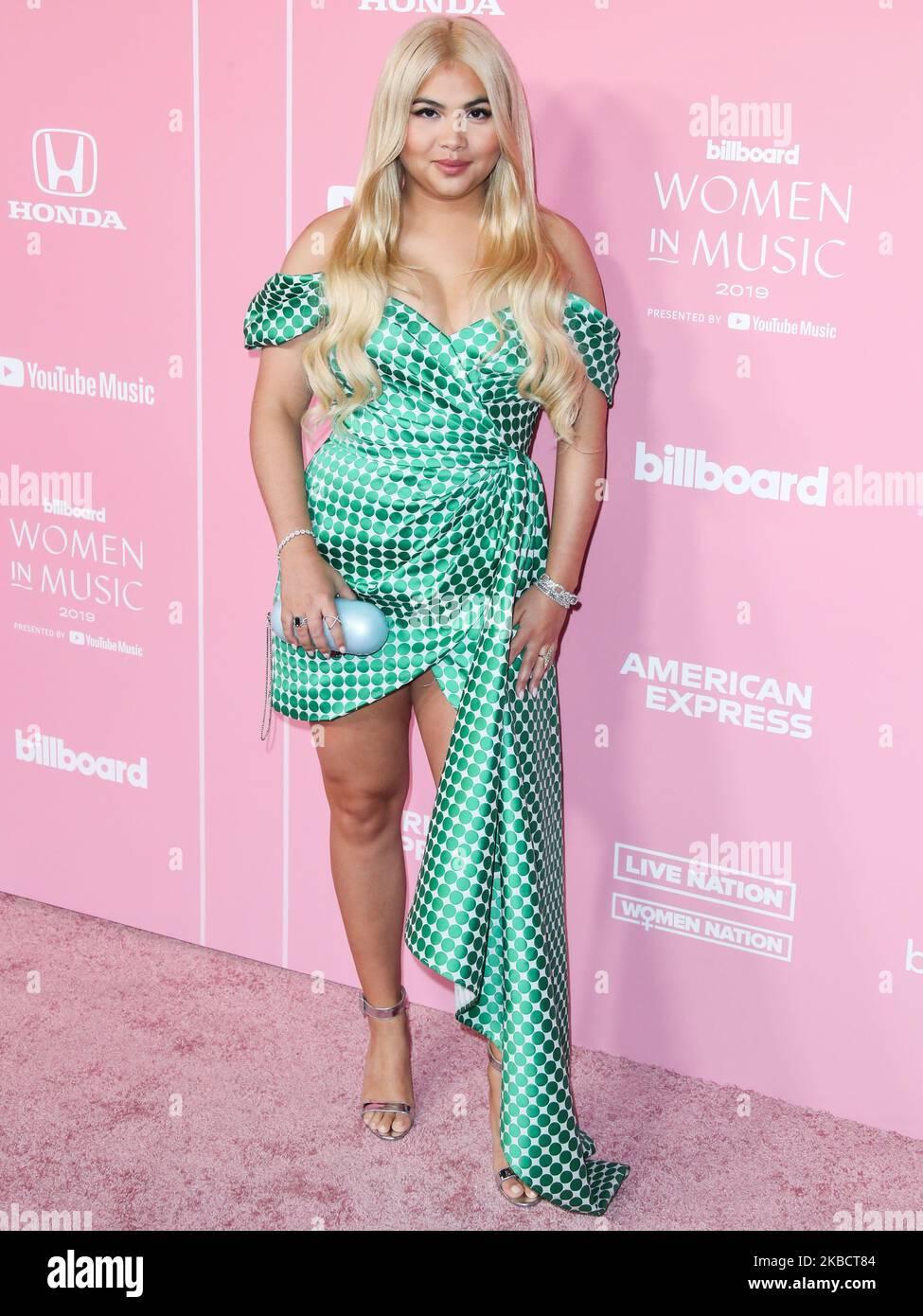 HOLLYWOOD, LOS ANGELES, CALIFORNIA, USA - DECEMBER 12: Singer Hayley Kiyoko arrives at the 2019 Billboard Women In Music Presented By YouTube Music held at the Hollywood Palladium on December 12, 2019 in Hollywood, Los Angeles, California, United States. (Photo by Xavier Collin/Image Press Agency/NurPhoto) Stock Photo