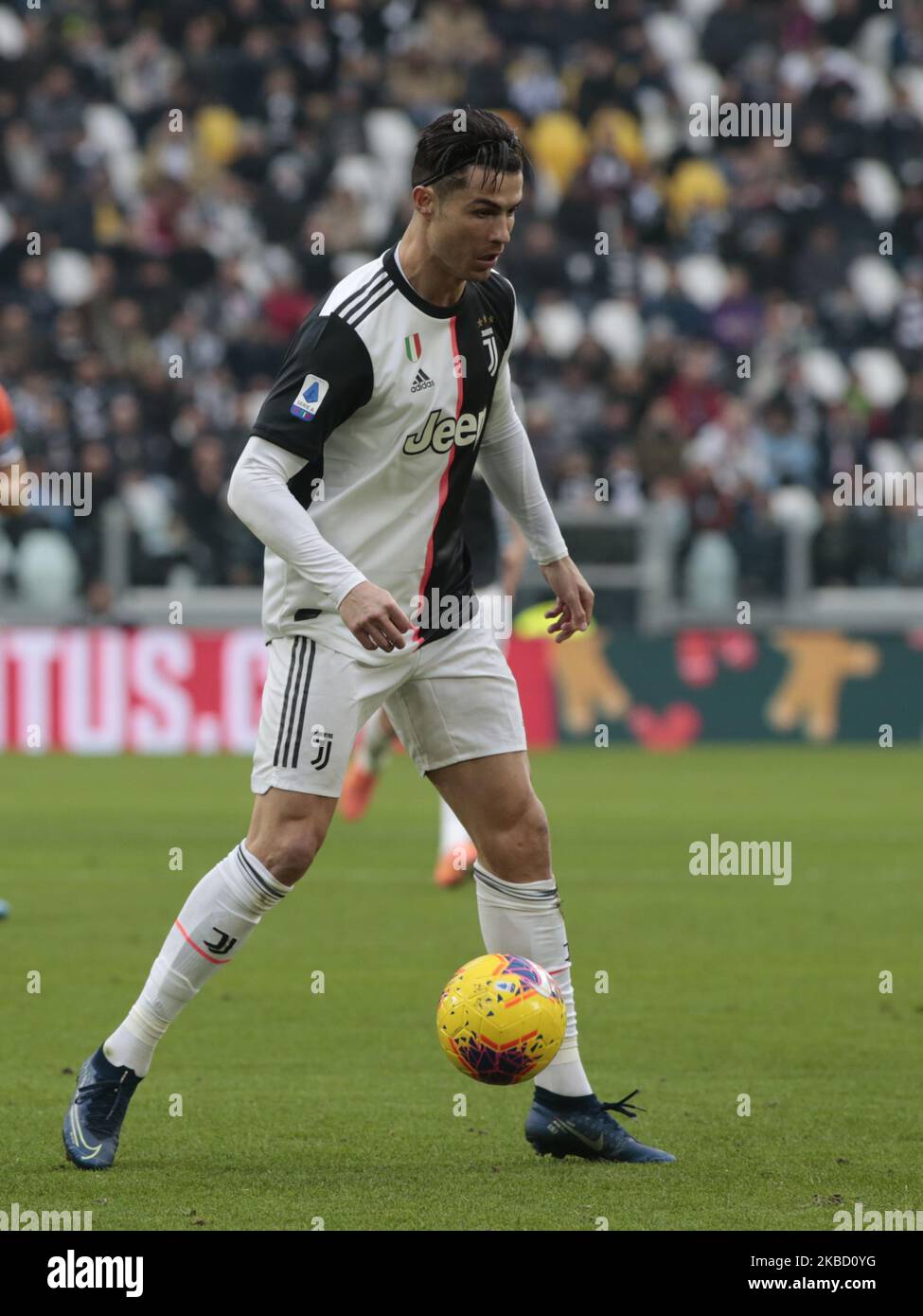 Cristiano Ronaldo during Serie A match between Juventus v Udinese, in  Turin, on December 15, 2019 (Photo by Loris Roselli/NurPhoto Stock Photo -  Alamy, image size:975x1390