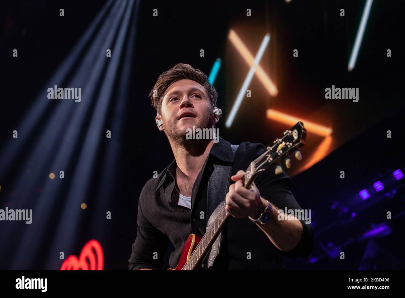 Niall Horan performs during 99.5's iHeartRadio Jingle Ball 2019 at Capital One Arena in Washington, D.C. on Monday, December 16, 2019. (Photo by Cheriss May) (Photo by Cheriss May/NurPhoto) Stock Photo