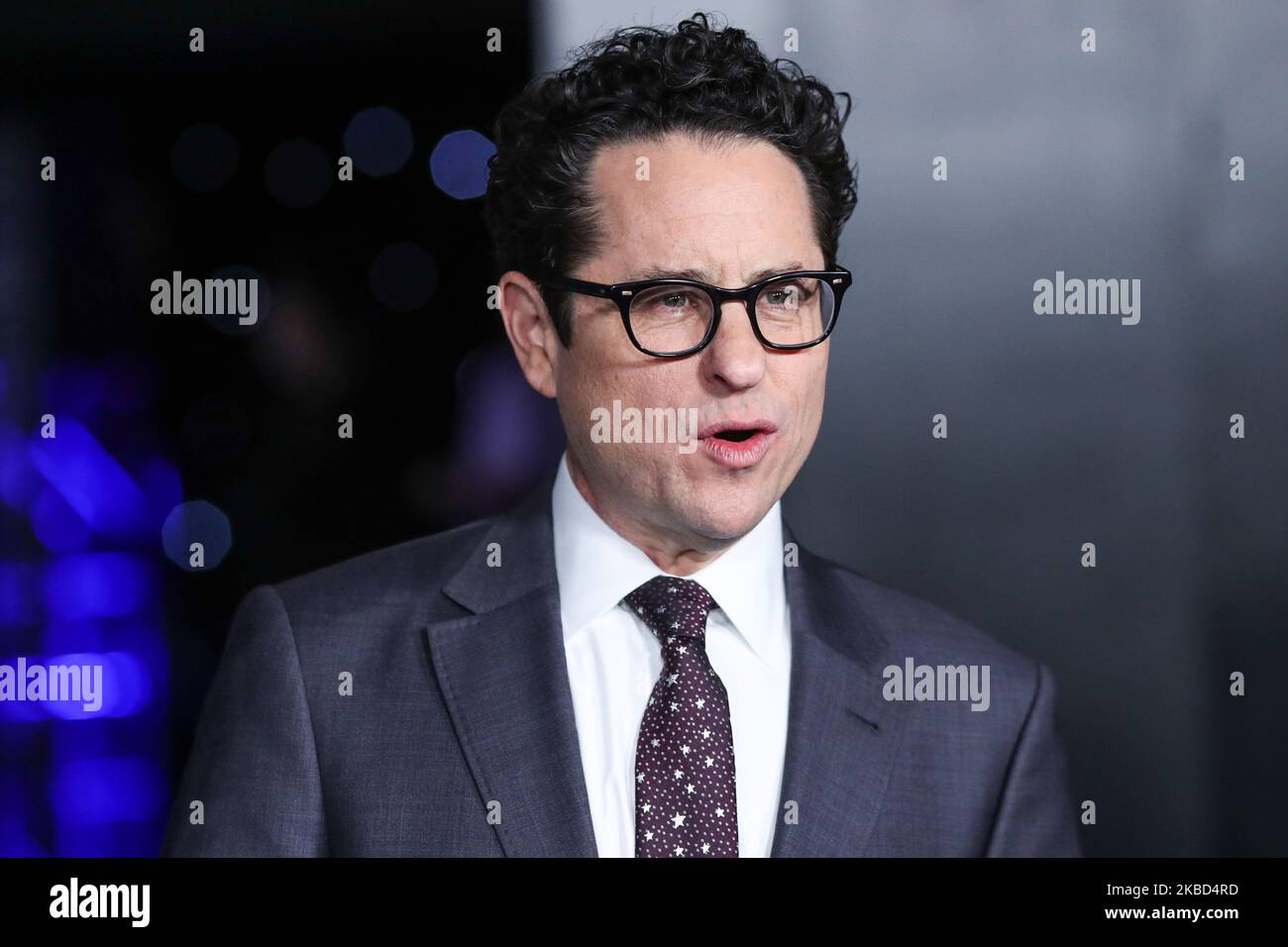 HOLLYWOOD, LOS ANGELES, CALIFORNIA, USA - DECEMBER 16: Director J.J. Abrams arrives at the World Premiere Of Disney's 'Star Wars: The Rise Of Skywalker' held at the El Capitan Theatre on December 16, 2019 in Hollywood, Los Angeles, California, United States. (Photo by Xavier Collin/Image Press Agency/NurPhoto) Stock Photo