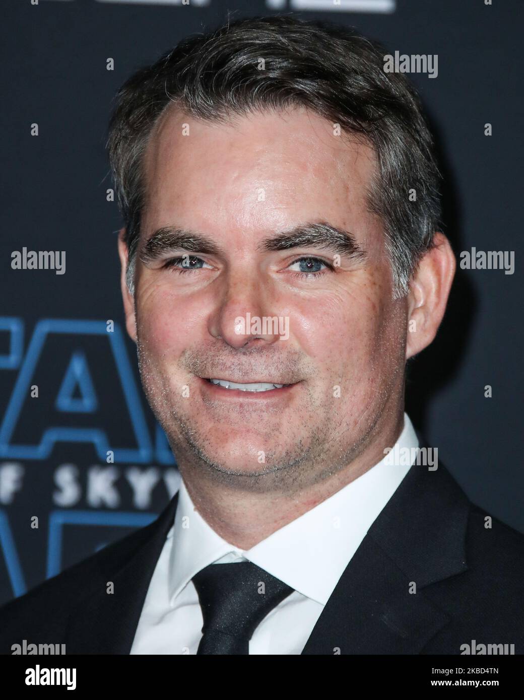 HOLLYWOOD, LOS ANGELES, CALIFORNIA, USA - DECEMBER 16: Jeff Gordon arrives at the World Premiere Of Disney's 'Star Wars: The Rise Of Skywalker' held at the El Capitan Theatre on December 16, 2019 in Hollywood, Los Angeles, California, United States. (Photo by Xavier Collin/Image Press Agency/NurPhoto) Stock Photo