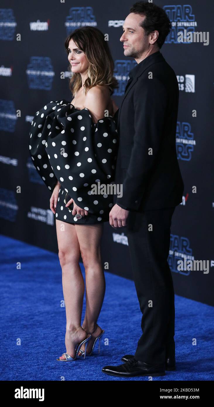 HOLLYWOOD, LOS ANGELES, CALIFORNIA, USA - DECEMBER 16: Keri Russell and