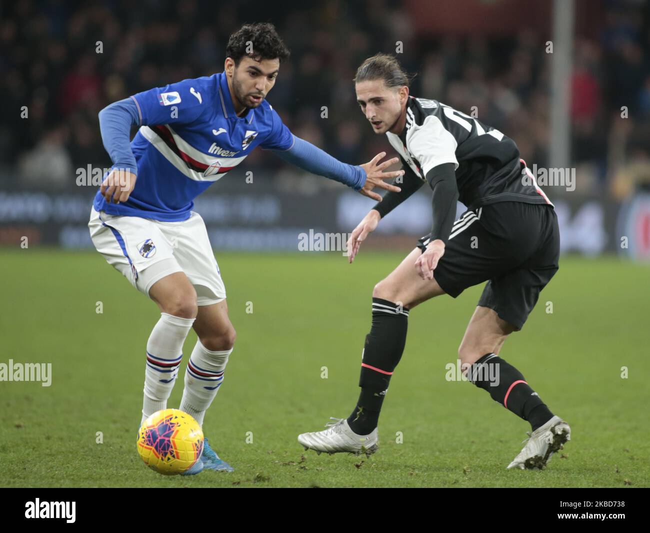 Mehdi Léris during the Serie A match between Sampdoria v Juventus, in Genova, on December 18, 2016 (Photo by Loris Roselli/NurPhoto). Stock Photo