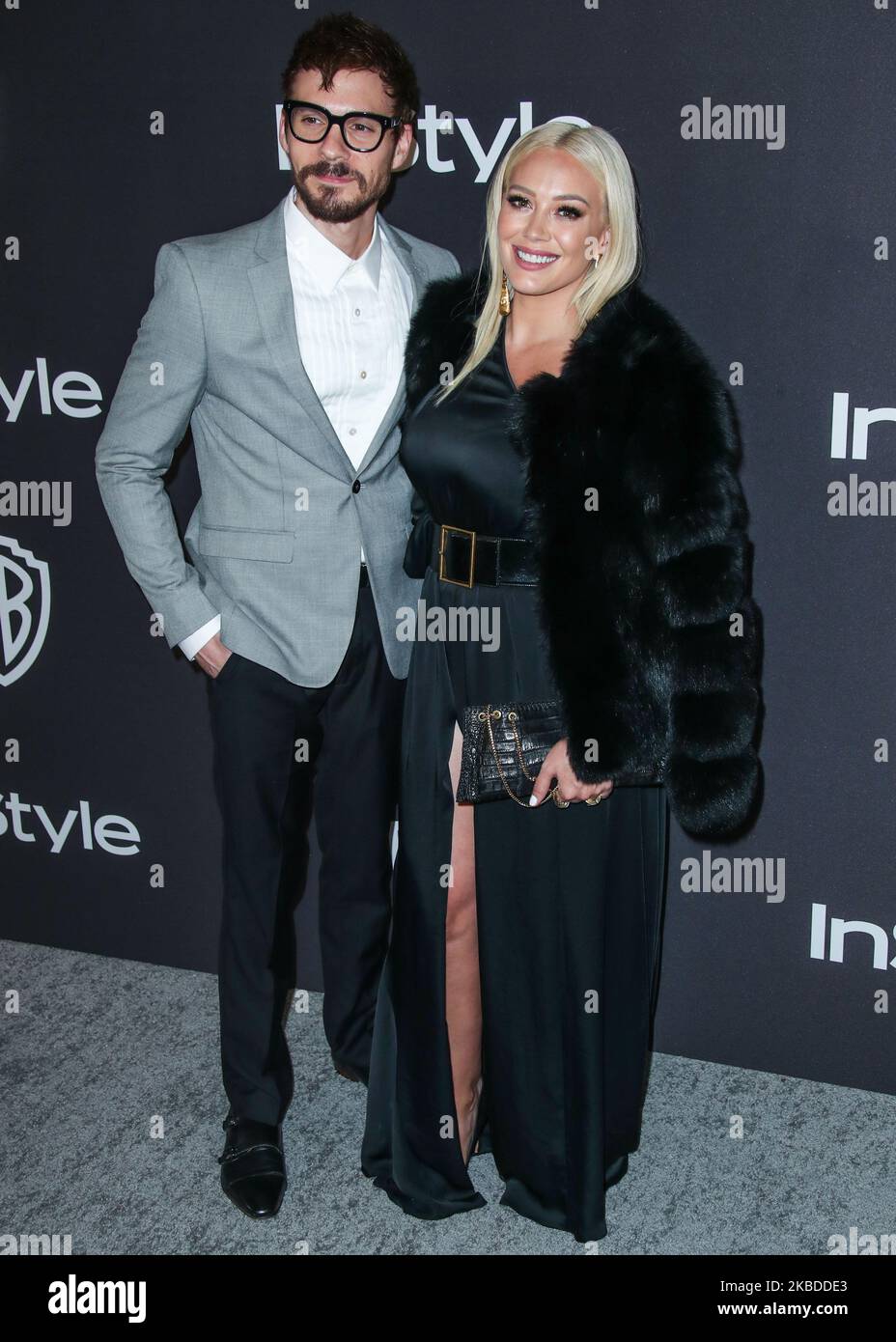 Instyle and warner bros golden globe awards after party hi-res stock