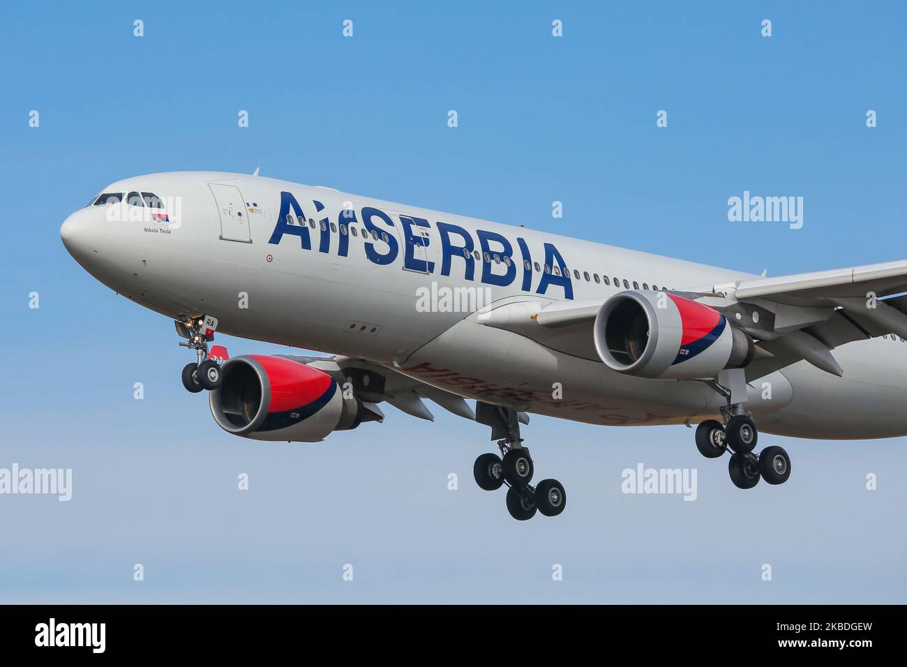 Serbian airlines hires stock photography and images Alamy