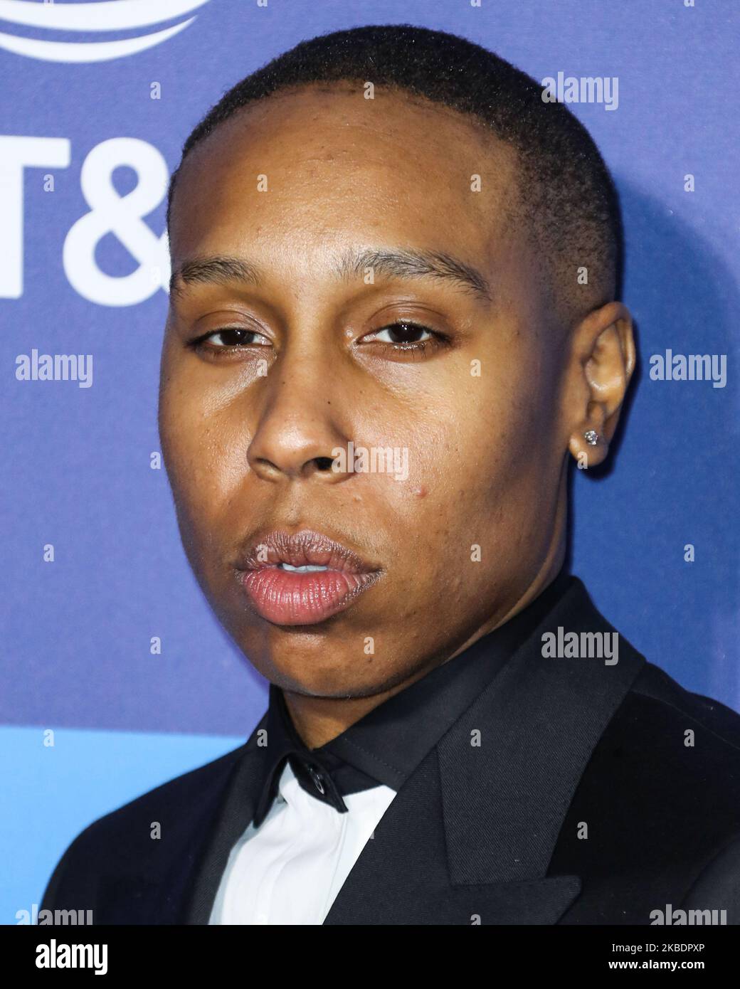 PALM SPRINGS, CALIFORNIA, USA - JANUARY 02: Lena Waithe arrives at the 31st Annual Palm Springs International Film Festival Awards Gala held at the Palm Springs Convention Center on January 2, 2020 in Palm Springs, California, United States. (Photo by Xavier Collin/Image Press Agency/NurPhoto) Stock Photo