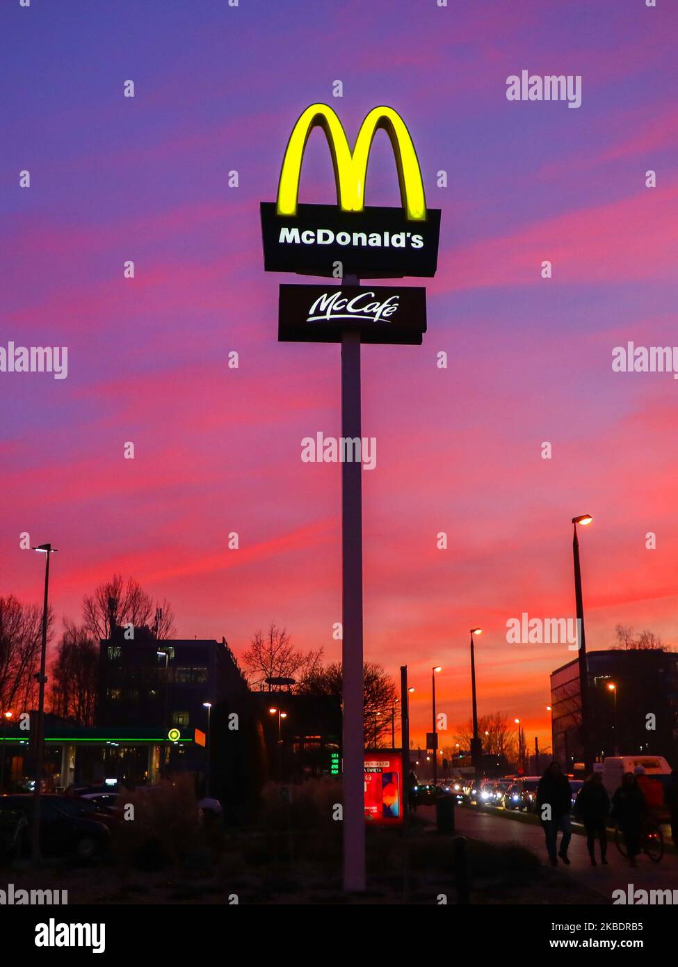Mccafe ad hi-res stock photography and images - Alamy