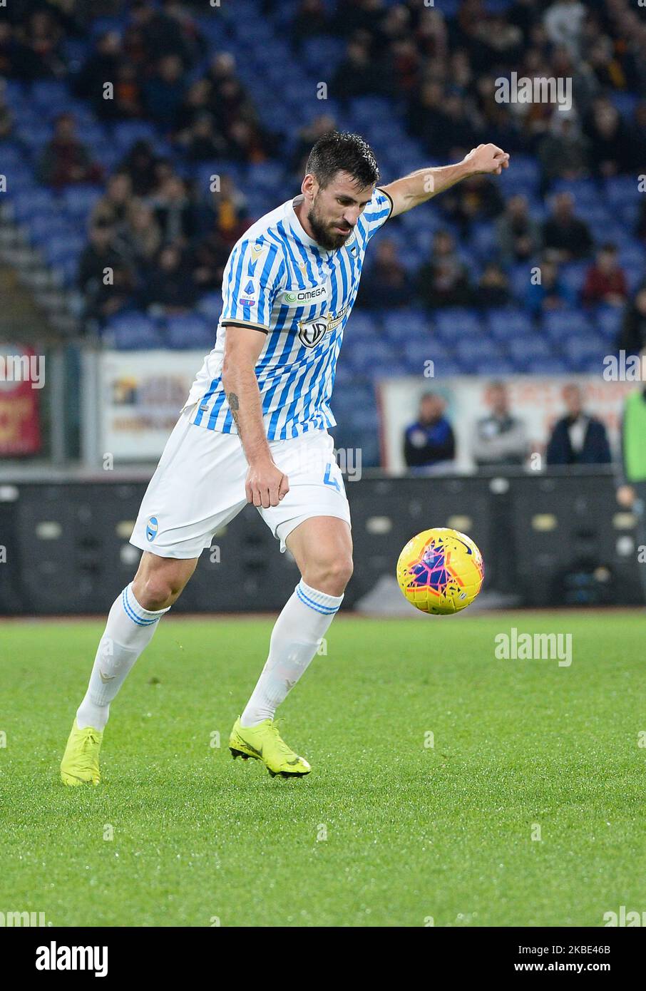 Thiago Cionek During The Italian Serie A Football Match Between AS Roma ...