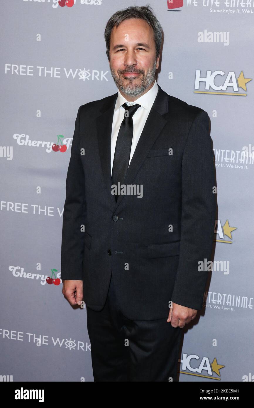 HOLLYWOOD, LOS ANGELES, CALIFORNIA, USA - JANUARY 09: Director Denis Villeneuve arrives at the 3rd Annual Hollywood Critics' Awards held at the Taglyan Cultural Complex on January 9, 2020 in Hollywood, Los Angeles, California, United States. (Photo by Xavier Collin/Image Press Agency/NurPhoto) Stock Photo