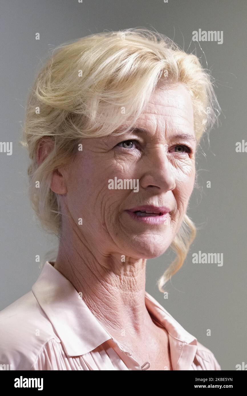 Spanish actress Ana Duato attends the 'Cuentame como paso' new season presentation on January 09, 2020 in Madrid, Spain. (Photo by Oscar Gonzalez/NurPhoto) Stock Photo