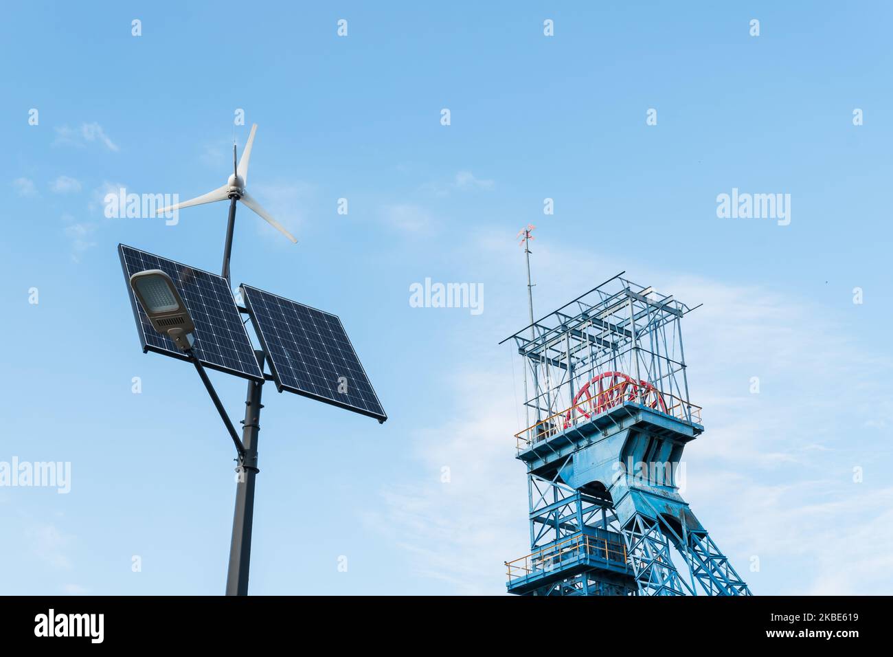 Solar panel windmill technologies hi-res stock photography and images ...