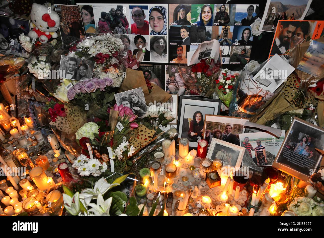 Iranian air crash vigil hi-res stock photography and images - Alamy