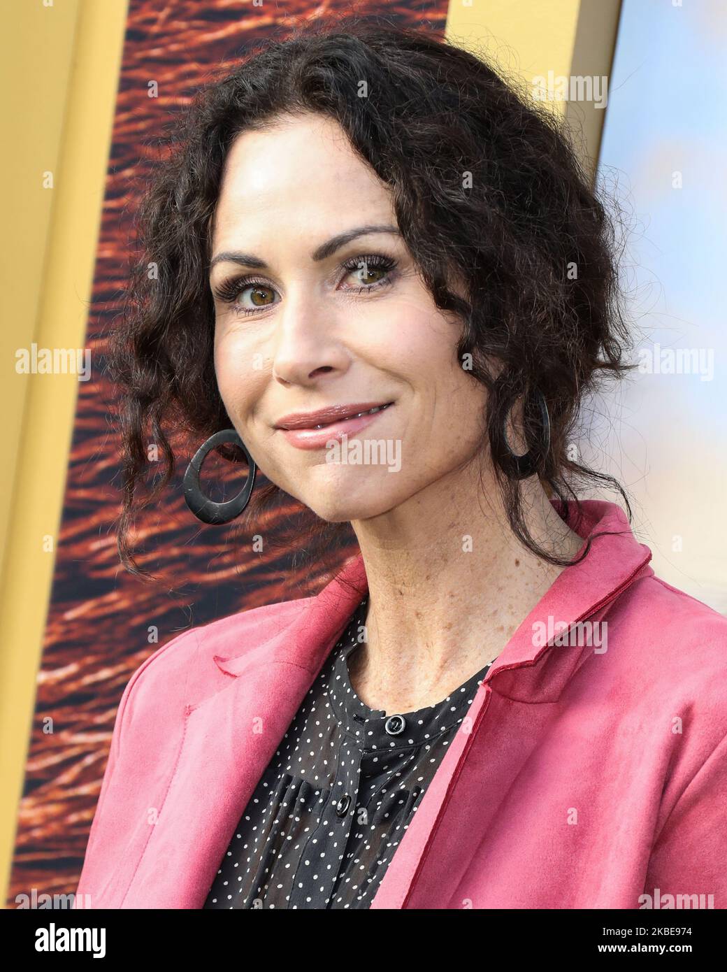 WESTWOOD, LOS ANGELES, CALIFORNIA, USA - JANUARY 11: Minnie Driver arrives at the Los Angeles Premiere Of Universal Pictures' 'Dolittle' held at the Regency Village Theatre on January 11, 2020 in Westwood, Los Angeles, California, United States. (Photo by Xavier Collin/Image Press Agency/NurPhoto) Stock Photo